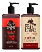 Kit 2x Balm Para Barba Negra E Peaky Blinders Don Alcides