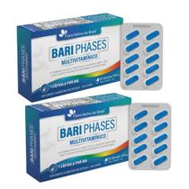 Kit 2x Bari Phases Multivitamínico 30 Cápsulas Flora Nativa Kit 2x Bari Phases Multivitamínico 30 Cápsulas Flora Nativa