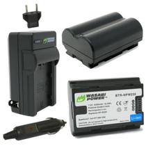 Kit 2X Bateria + Carregador Duplo Wasabi Fujifilm Np-W235