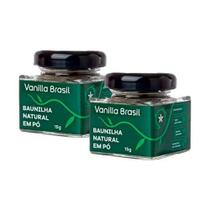 Kit 2X: Baunilha Natural Em Pó Vanilla Brasil 15G Kit 2X: Baunilha Natural Em Pó Vanilla Brasil 15G