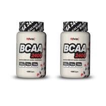 Kit 2X BCAA 2400 Gourmet 100 caps - FN Forbis Nutrition