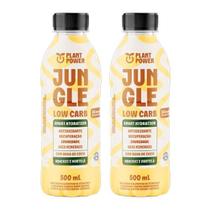 Kit 2X: Bebida Isotônica Low Carb Abacaxi e Hortelã Jungle 500ml