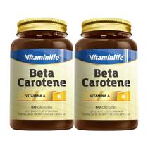 Kit 2X Beta Carotene - 60 Cápsulas - VitaminLife