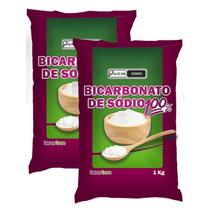 Kit 2X: Bicarbonato De Sódio Bicarbon 1Kg