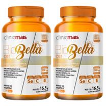 KIT 2X Biobella Cor (Betacaroteno com Vitaminas) 30 cápsulas - Clinicmais