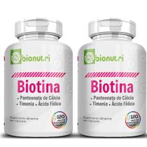 Kit 2X Biotina 120 Caps 500 Mg - Quantum Nutrition