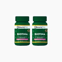 Kit 2x Biotina Com 60 capsúlas 500mg Kit 2x Biotina Com 60 capsúlas 500mg