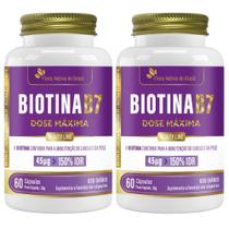 KIT 2X Biotina (Vitamina B7) 60 cápsulas - Flora Nativa