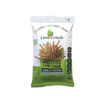 Kit 2X: Biscoito Palito Cebola/Oréga Low Carb Leve Crock 50G