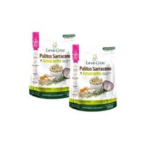 Kit 2X: Biscoito Palito Sarraceno E Amaranto Sem Glúten Leve