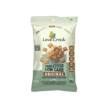 Kit 2X: Biscoito Tabletito Original Low Carb Leve Crock 50G