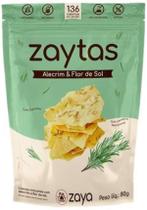 Kit 2X: Biscoito Zaytas Alecrim/Flor Sal S/Glúten Zaya 80G