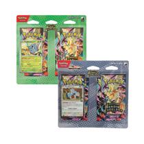Kit 2x Blister quadruplo Pokemon TCG Heróis Excelsos 50u