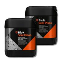 Kit 2x Blokseal Pisos Impermeabilizante Hidrofugante Cimentício 5l