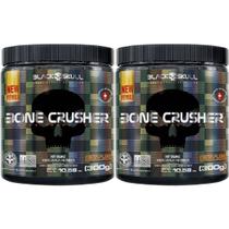 Kit 2X Bone Crusher Nova Fórmula - 300g Hot Orange - Black Skull Kit 2X Bone Crusher Nova Fórmula - 300g Hot Orange - Black Skull