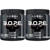 Kit 2X BOPE Beta Pure - 300g Frutas Vermelhas - Black Skull