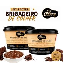 Kit 2x Brigadeiro Pote Zero Açúcar Lactose Glúten La Ganexa Kit 2x Brigadeiro Pote Zero Açúcar Lactose Glúten La Ganexa
