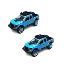 Kit 2x Brinquedo carrinho Camionete 4x4 propulsão - AP TOYS