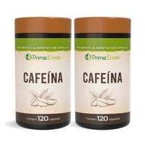 Kit 2x Cafeína 200mg 120 Cápsulas Prime Ervas