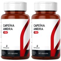 KIT 2X Cafeína Anidra Pura 60 cápsulas - Natulha