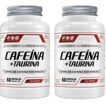 KIT 2X Cafeína + Taurina 60 cápsulas - FNB Sports