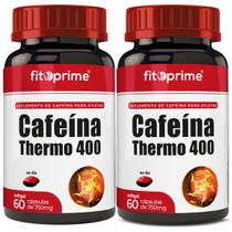 Kit 2x Cafeína Thermo 400 -60 cápsulas FitoPrime