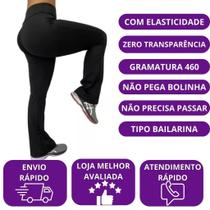 KIT 2X Calças FLARE, Boca Sino, Bailarina, GROSSA, Feminina, Academia, Leg Cós Alto, Alta Compressão KIT 2X Calças FLARE, Boca Sino, Bailarina, GROSSA, Feminina, Academia, Leg Cós Alto, Alta Compressão