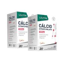 Kit 2x Cálcio Citrato Malato 60 Comprimidos Lauton Nutrition Kit 2x Cálcio Citrato Malato 60 Comprimidos Lauton Nutrition