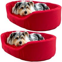Kit 2x Camas Europa Fit Raça Médio para Cachorro e Gato Pet Kit 2x Camas Europa Fit Raça Médio para Cachorro e Gato Pet