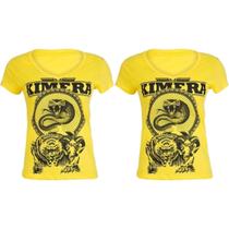 Kit 2X Camiseta Feminina Baby Look - Iridium Labs Kimera Amarelo M - Iridium Labs Kit 2X Camiseta Feminina Baby Look - Iridium Labs Kimera Amarelo M - Iridium Labs