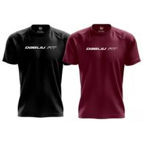 Kit 2x Camisetas Academia Treino Musculação Dry Fit Basic Collection Dabliu Fit