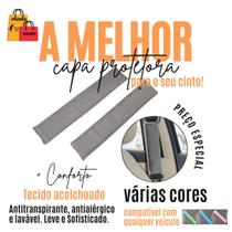 Kit 2x Capa Almofadinha Capinha Almofada protetor para cinto de segurança Soft - PROMOSHOPP