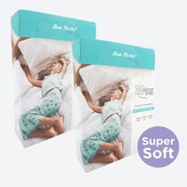 Kit 2x Capas P/ Travesseiro Antiácaro Alergoshop Super Soft Kit 2x Capas P/ Travesseiro Antiácaro Alergoshop Super Soft