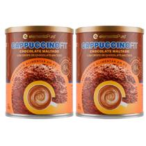 Kit 2x Cappuccino Fit - Cappuccino Fit - Com colágeno Verisol - Elemento Puro