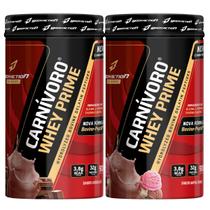 Kit 2x Carnívoro 900g Whey Protein Isolate - Bodyaction