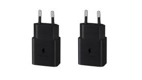 Kit 2x Carregador 15w Samsug Usb-C - Orig