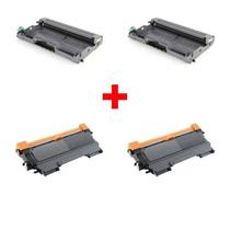 Kit 2X Cartucho Cilindro + 2 Toner TN 450 + 2 DR 450 Dcp-7065 Mfc-7860 7460 Kit 2X Cartucho Cilindro + 2 Toner TN 450 + 2 DR 450 Dcp-7065 Mfc-7860 7460