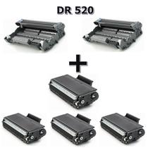 Kit 2X Cartucho Cilindro + 4X Toner Para Tn650 Tn580 Tn620 Dr650 Dr620 Dr520 Kit 2X Cartucho Cilindro + 4X Toner Para Tn650 Tn580 Tn620 Dr650 Dr620 Dr520
