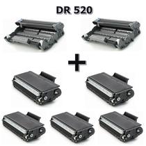 Kit 2X Cartucho Cilindro + 5X Toner Para Tn650 Tn580 Tn620 Dr650 Dr620 Dr520 Kit 2X Cartucho Cilindro + 5X Toner Para Tn650 Tn580 Tn620 Dr650 Dr620 Dr520