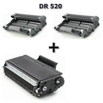 Kit 2X Cartucho Cilindro + Toner Para Tn650 Tn580 Tn620 Dr650 Dr620 Dr520 Kit 2X Cartucho Cilindro + Toner Para Tn650 Tn580 Tn620 Dr650 Dr620 Dr520