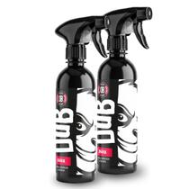 Kit 2x Cera Híbrida Líquida D-WAX Dub Boyz 500ml Carnaúba Spray Brilho Proteção 4-6 Meses