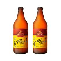 Kit 2x Cervejas Nacionais Artesanais Brüder Pilsen 600ml