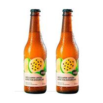 Kit 2X: Chá de Capim Limão com Frutas Amarelas Gaseificado Brazô 350ml Kit 2X: Chá de Capim Limão com Frutas Amarelas Gaseificado Brazô 350ml