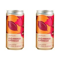 Kit 2X: Chá De Hibisco Com Pêssego Gaseificado Brô 269Ml Kit 2X: Chá De Hibisco Com Pêssego Gaseificado Brô 269Ml