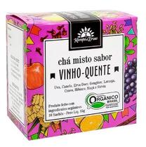 Kit 2X: Chá Misto Vinho Quente Orgânico Kampo de Ervas 10 Sachês Kit 2X: Chá Misto Vinho Quente Orgânico Kampo de Ervas 10 Sachês