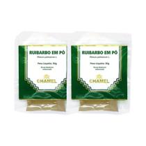 Kit 2x Chá Pacote Ruibarbo Po 30g - CHAMEL