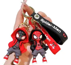 Kit 2x Chaveiro 3d Homem Aranha Personagem Marvel Anime Coleção Hip Hop Chave Carro Bolsa