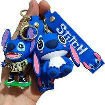 Kit 2x Chaveiros 3d Stitch Personagem Lilo & Stitch Coleção Chave Carro Bolsa