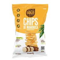 Kit 2X: Chips De Mandioca Assado Solo Snacks 42G