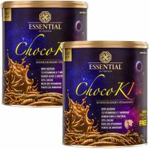 Kit 2x Chocoki Achocolatado Vitaminado - 300g cada - Essential Nutrition